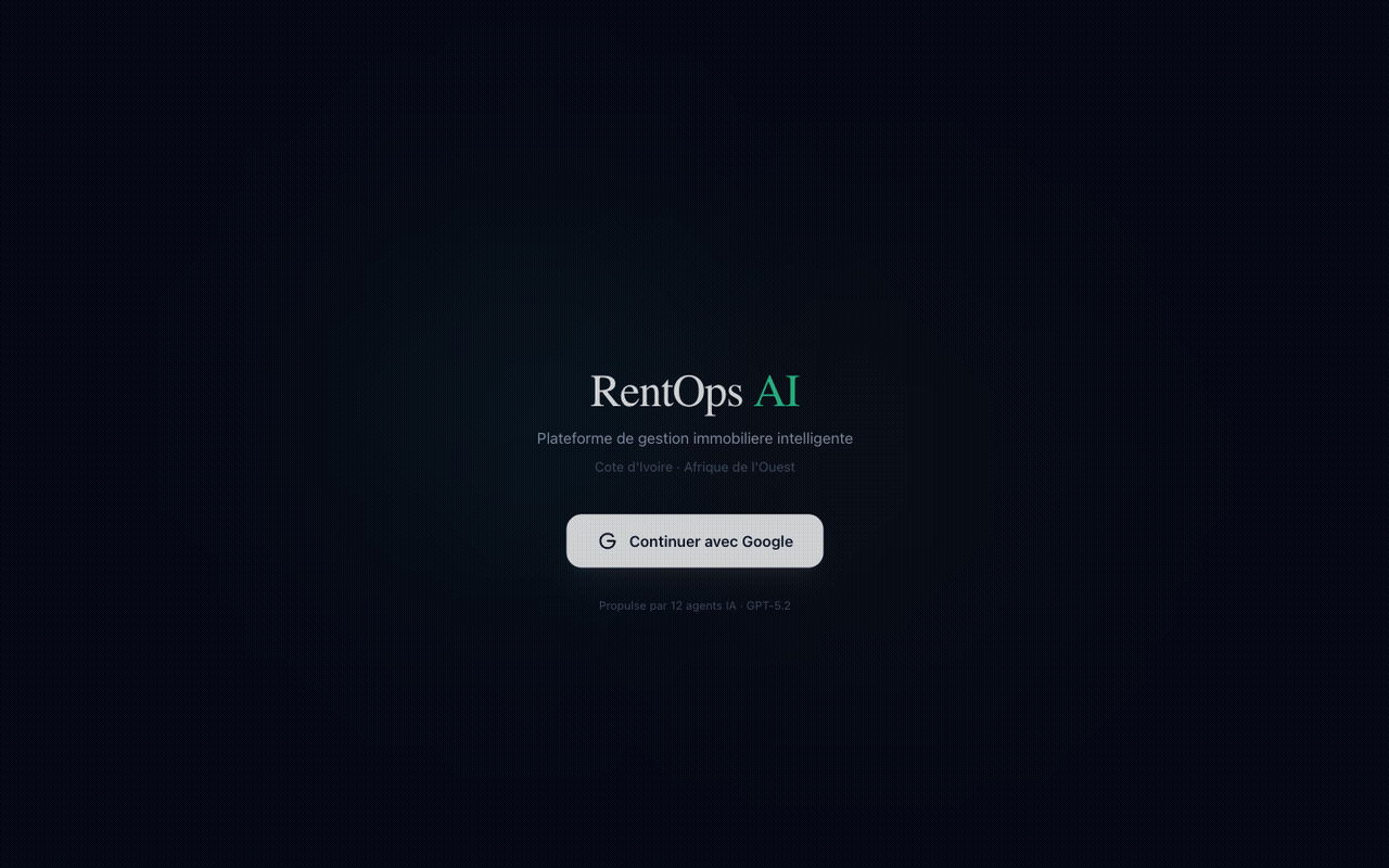 RentOps AI — plateforme de gestion immobilière